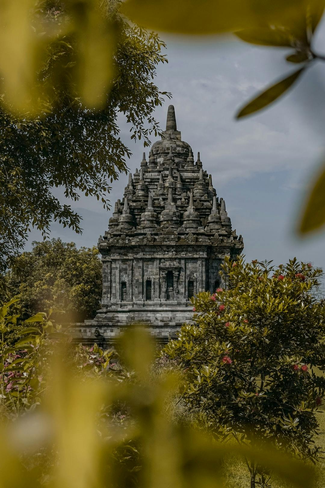 A Indonesian Historic Temples illustration